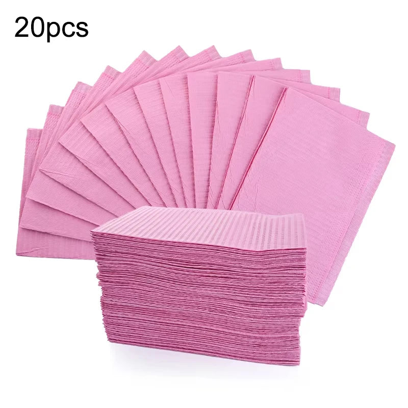 Disposable Eyelash Clean Pad Mat Tattoo Cleaning Wipes Table Pads Waterproof Medical Paper Dental Napkins Salon Manicure Tattoo