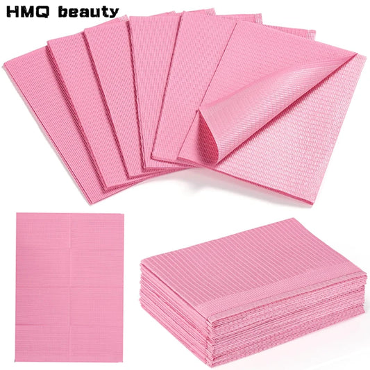 Disposable Eyelash Clean Pad Mat Tattoo Cleaning Wipes Table Pads Waterproof Medical Paper Dental Napkins Salon Manicure Tattoo