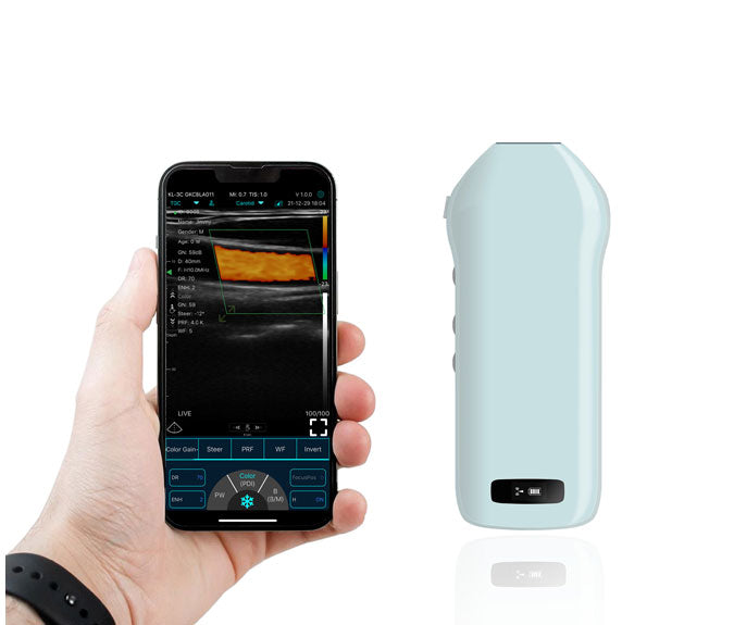FirstMed C10CS Color Superfical Ultrasound HD High-Freq Linear Probe