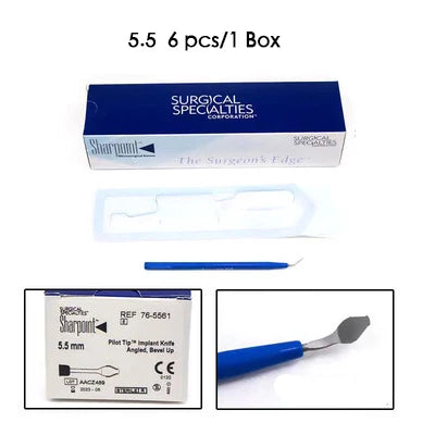 Ophthalmic Scalpel Imported From America Sharpoint Scalpel 6 Sets Sharpoint Tunnel Knife Gem Knife 15 Degrees