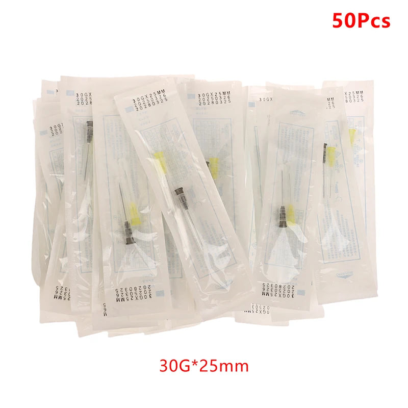 Disposable Medical Sterile Blunt Tip Micro Cannula Needle For Injectable Hyaluronic Acid Dental Irrigation Needle 2pcs/pack*50