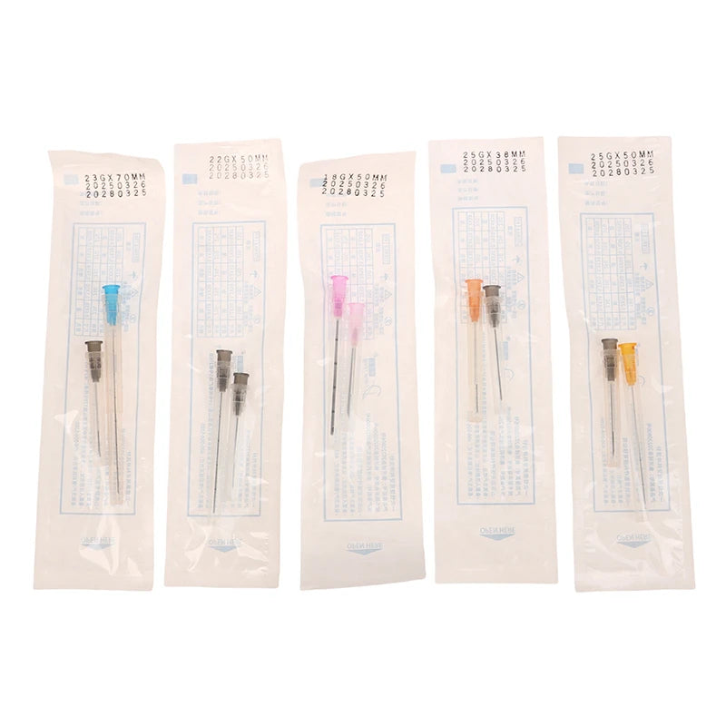 Disposable Medical Sterile Blunt Tip Micro Cannula Needle For Injectable Hyaluronic Acid Dental Irrigation Needle 2pcs/pack*50
