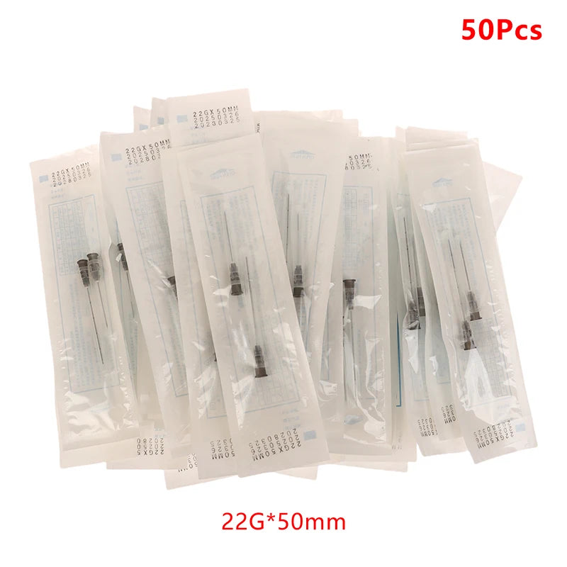 Disposable Medical Sterile Blunt Tip Micro Cannula Needle For Injectable Hyaluronic Acid Dental Irrigation Needle 2pcs/pack*50