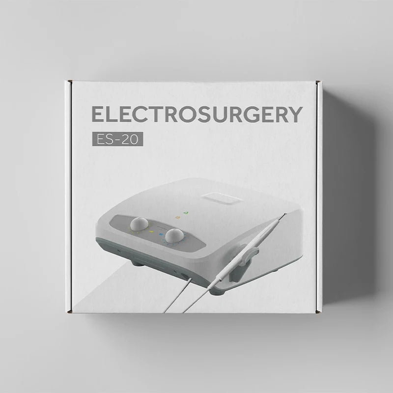 VVDental Electro Surgery Unit Electricity Knife High Frequency Electro Scalpel Dentisty Electrosurgery System with 7 Electrodes