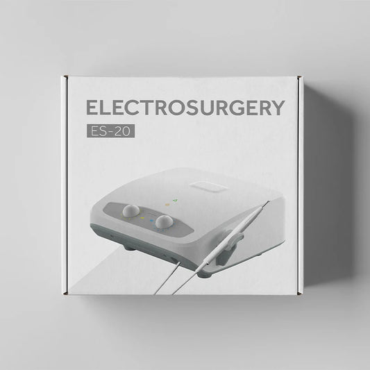 VVDental Electro Surgery Unit Electricity Knife High Frequency Electro Scalpel Dentisty Electrosurgery System with 7 Electrodes