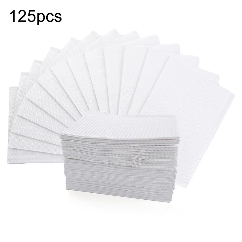 Disposable Eyelash Clean Pad Mat Tattoo Cleaning Wipes Table Pads Waterproof Medical Paper Dental Napkins Salon Manicure Tattoo