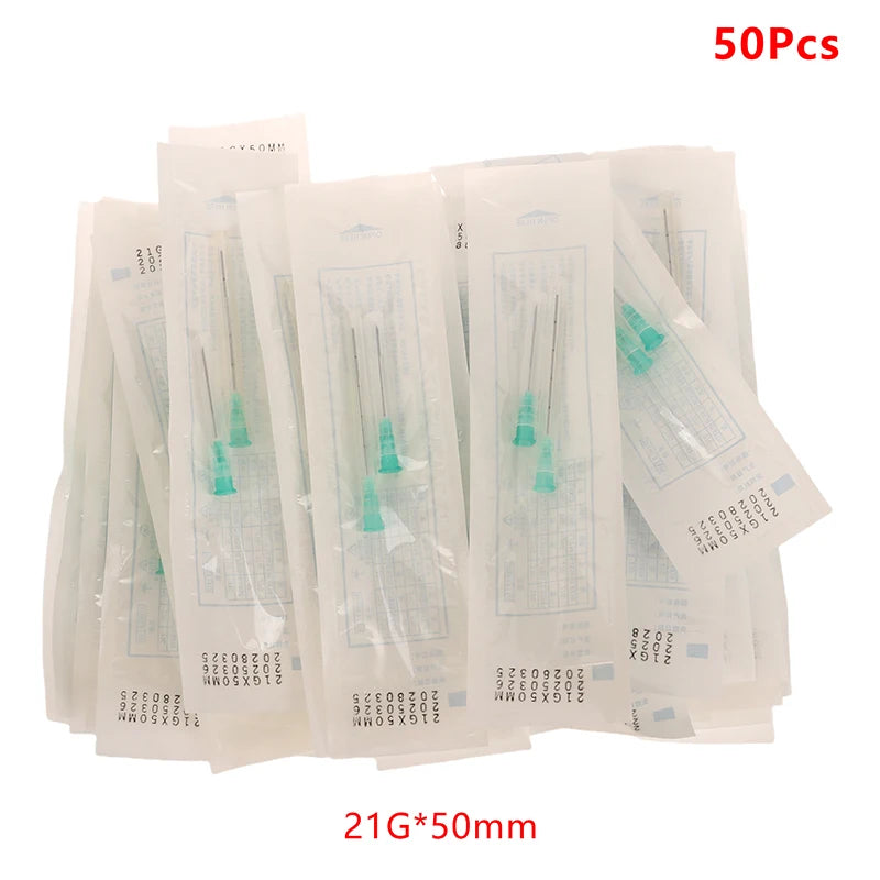 Disposable Medical Sterile Blunt Tip Micro Cannula Needle For Injectable Hyaluronic Acid Dental Irrigation Needle 2pcs/pack*50