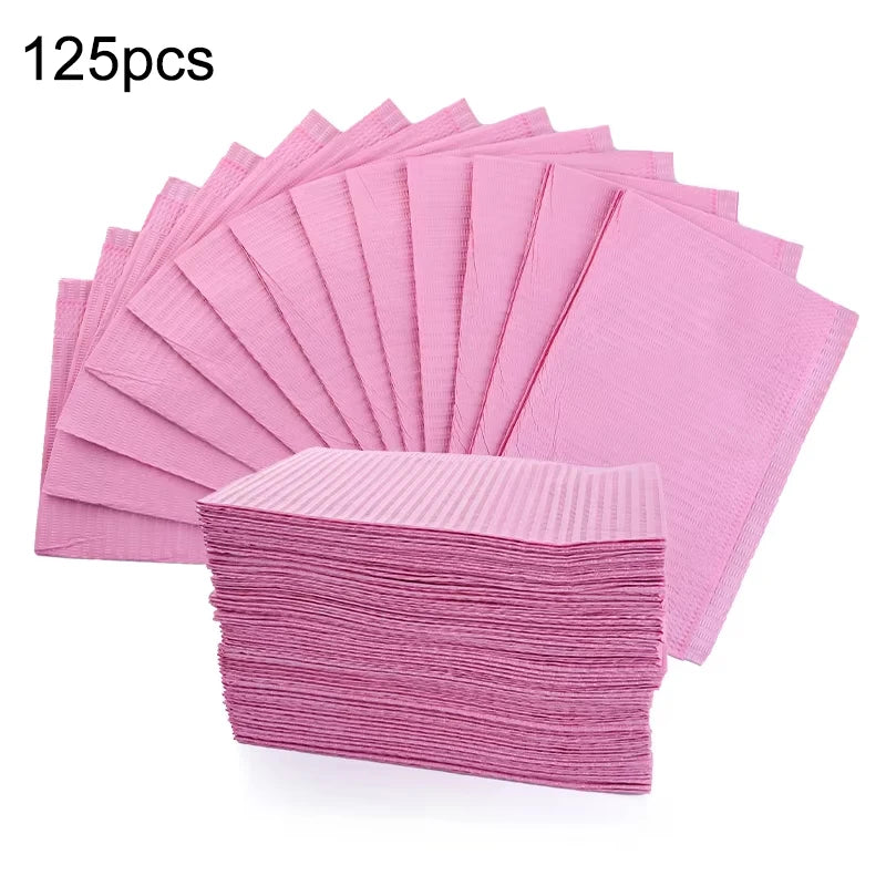 Disposable Eyelash Clean Pad Mat Tattoo Cleaning Wipes Table Pads Waterproof Medical Paper Dental Napkins Salon Manicure Tattoo