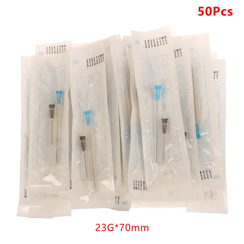 Disposable Medical Sterile Blunt Tip Micro Cannula Needle For Injectable Hyaluronic Acid Dental Irrigation Needle 2pcs/pack*50