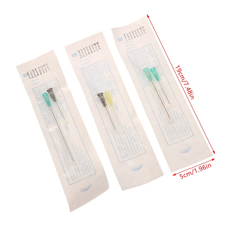 Disposable Medical Sterile Blunt Tip Micro Cannula Needle For Injectable Hyaluronic Acid Dental Irrigation Needle 2pcs/pack*50