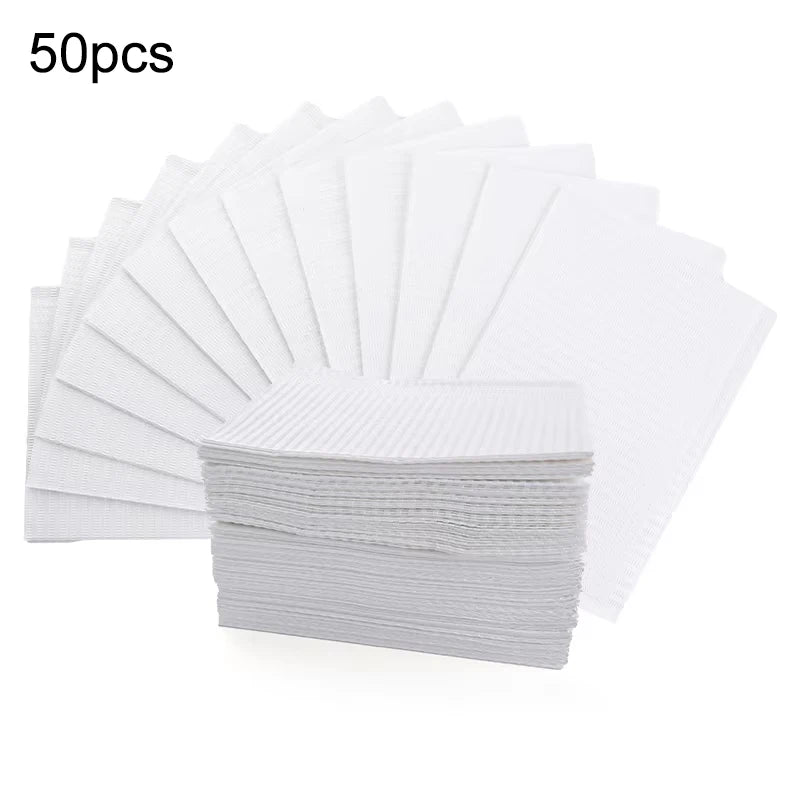 Disposable Eyelash Clean Pad Mat Tattoo Cleaning Wipes Table Pads Waterproof Medical Paper Dental Napkins Salon Manicure Tattoo