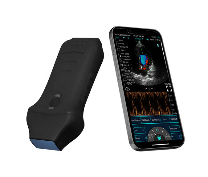 Handheald Ultrasound or scaner probe wireless Model C10HL  Dual : Phased + Linear Firstmedcorp.us