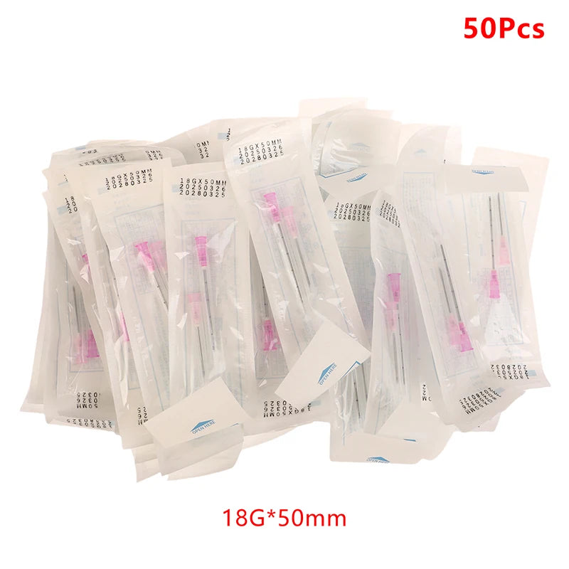 Disposable Medical Sterile Blunt Tip Micro Cannula Needle For Injectable Hyaluronic Acid Dental Irrigation Needle 2pcs/pack*50