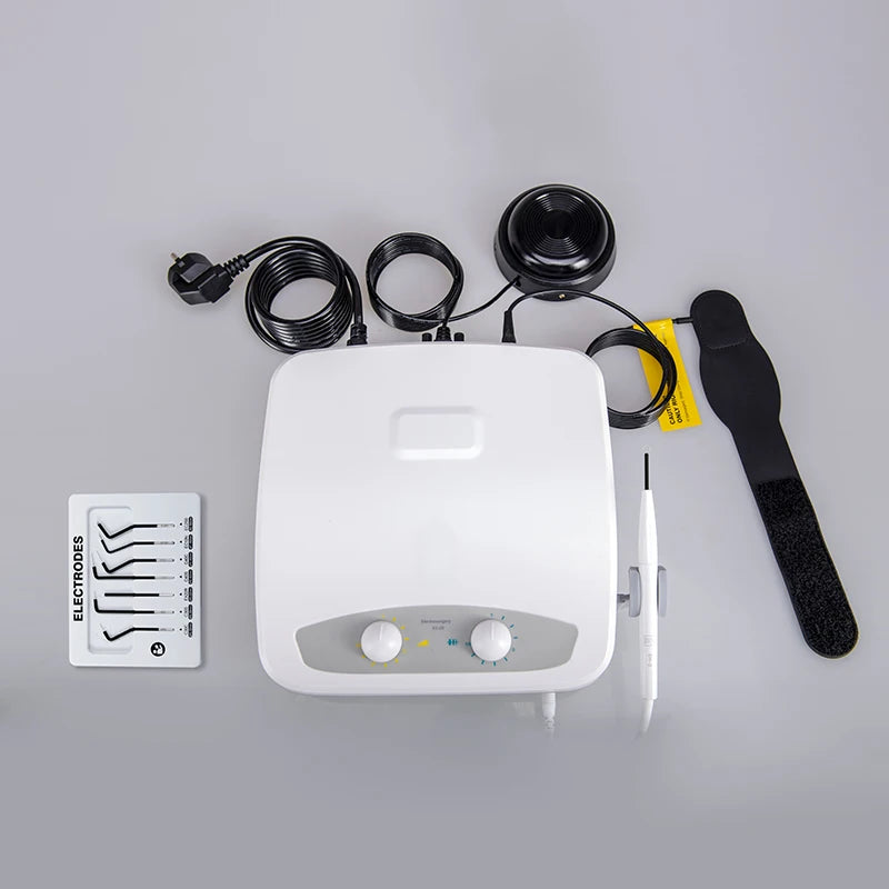 VVDental Electro Surgery Unit Electricity Knife High Frequency Electro Scalpel Dentisty Electrosurgery System with 7 Electrodes