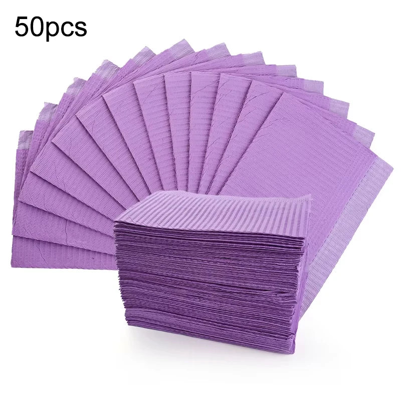 Disposable Eyelash Clean Pad Mat Tattoo Cleaning Wipes Table Pads Waterproof Medical Paper Dental Napkins Salon Manicure Tattoo